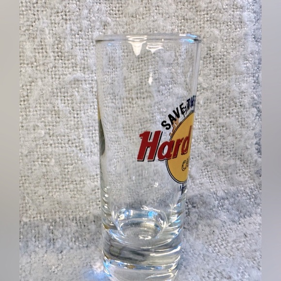 Vintage 1990’s Hard Rock Cafe Maui Shot Glass ‘Save The Planet’ - Picture 2 of 11